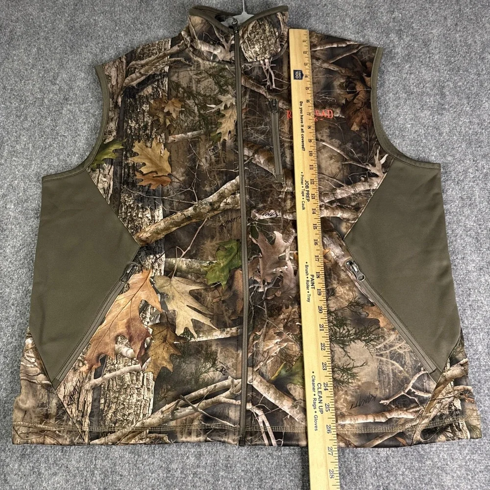 Red Head Scentinel Kanati True Timber Camouflage Zip Vest Mens L Green Camo